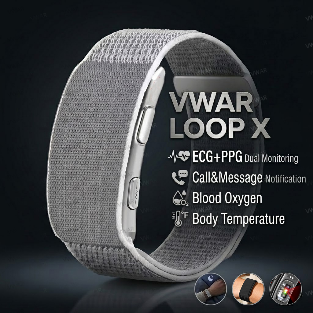 Xbody Health & Wellness Wayne Nj - VWAR Loop X ECG Smart Bracelet