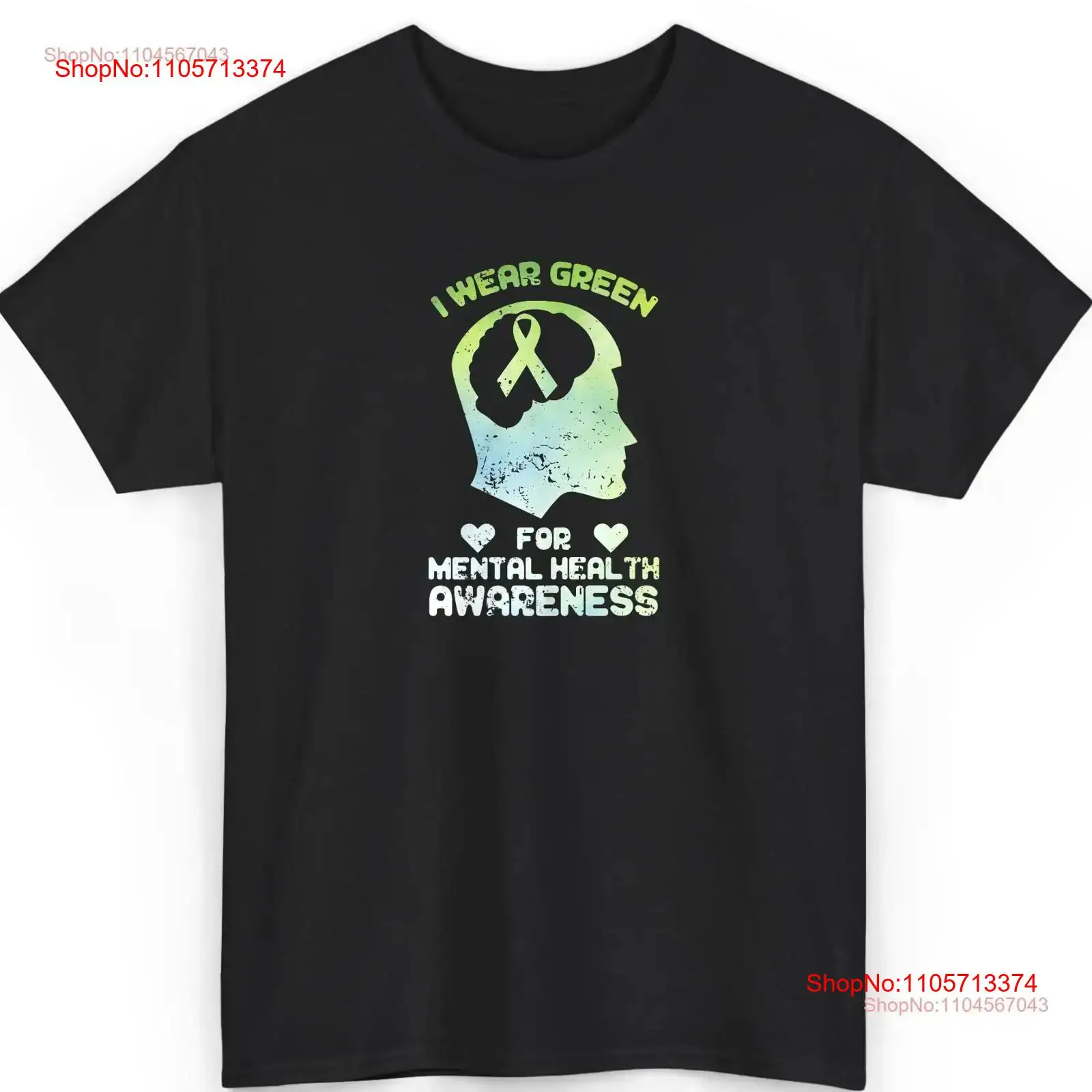 Health Wellness Mental Health - Mental Health Awareness T Shirt I