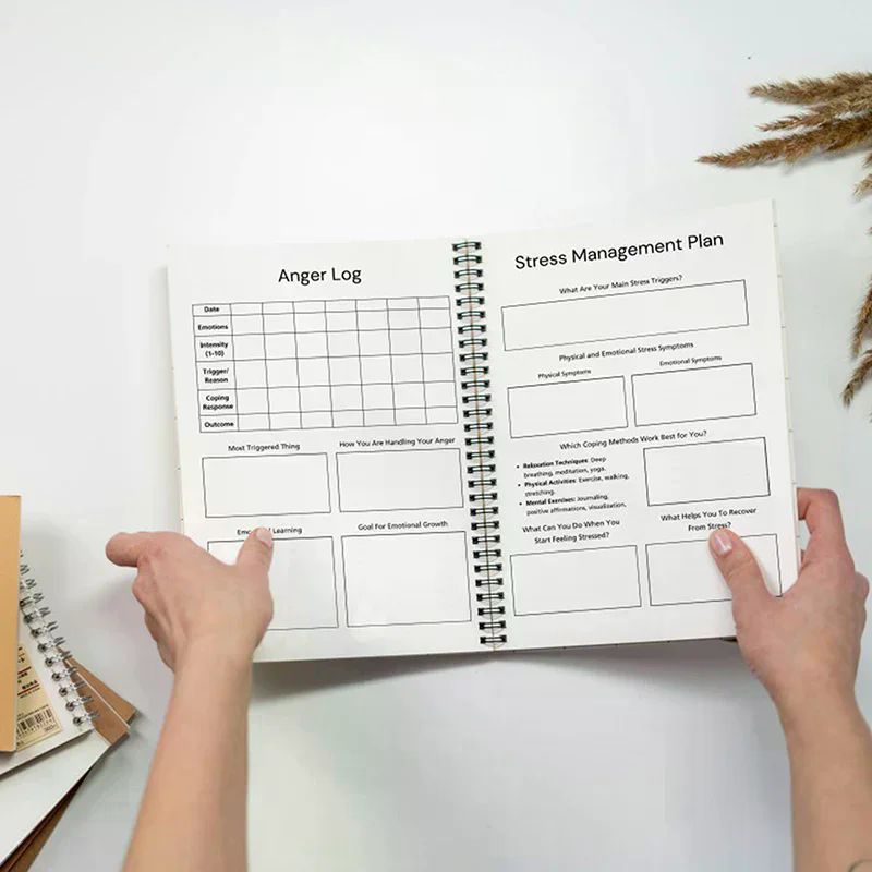 Health Wellness Mental Health - Mental Health Journal ,Mental Health Planner,Wellness