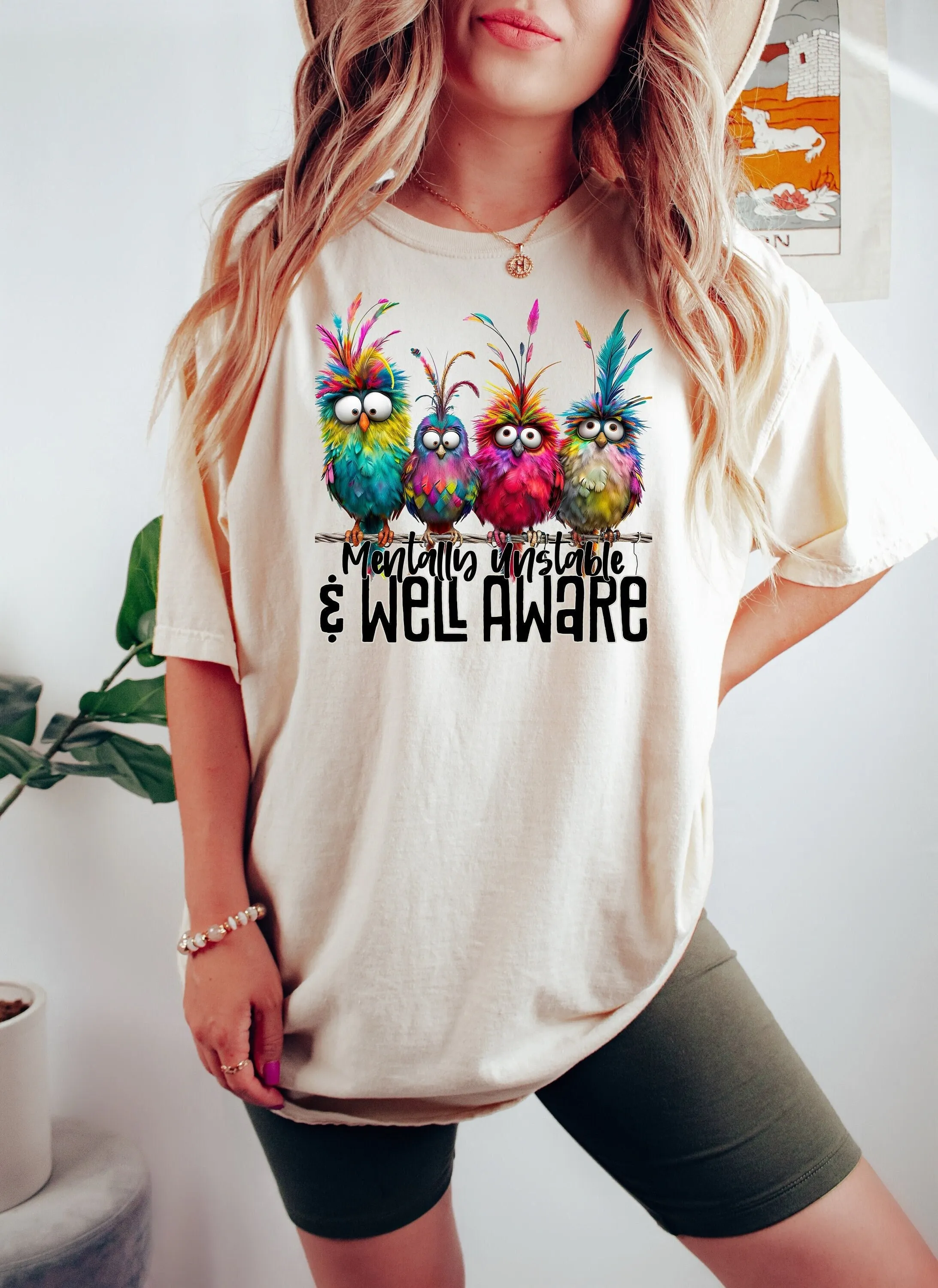 Health Wellness Mental Health - Mentally Unstable and Well Aware White