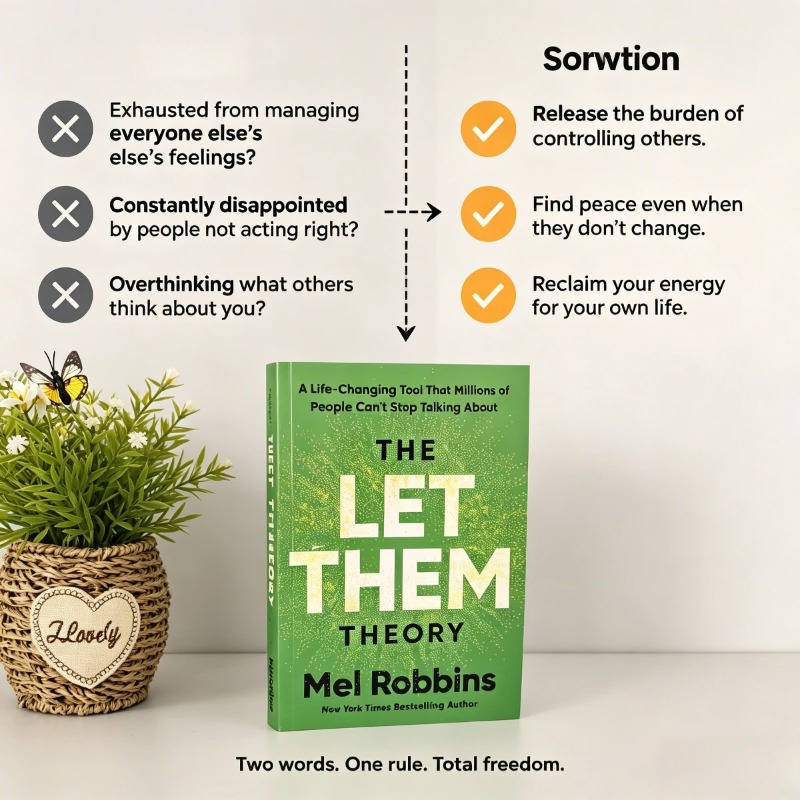 The Let Them Theory By Mel Rob - огляд і ціна Health & Wellness Japan