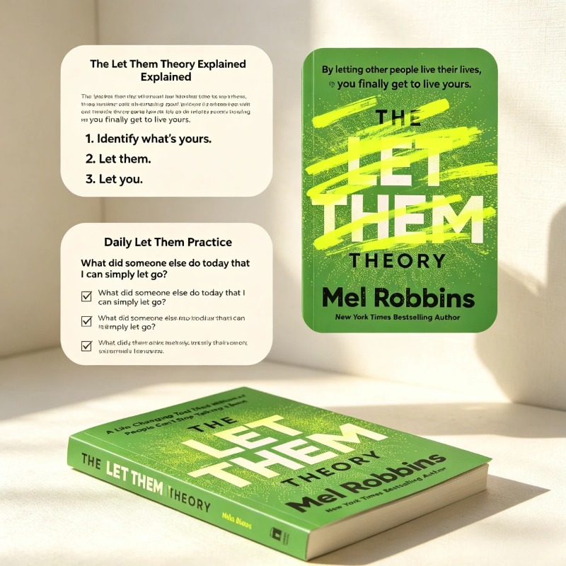 The Let Them Theory By Mel Rob - огляд і ціна Health & Wellness Japan