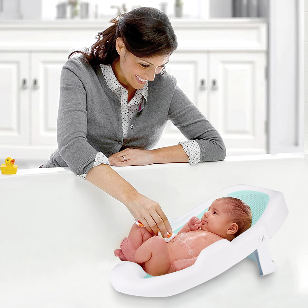 Newborn Adjustable Bath Net Se - огляд і ціна Bamboo Bath Mat