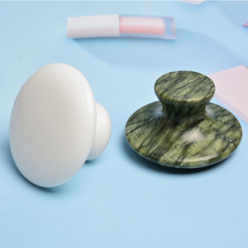 Natural Jade Mushroom Head Mas - огляд і ціна Jade Gua Sha Tool