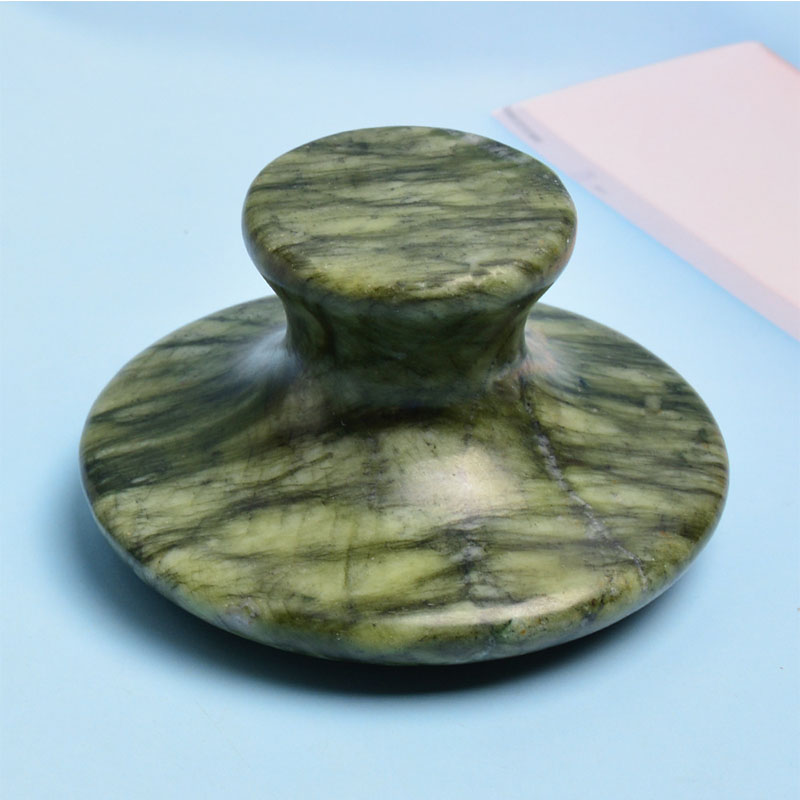 Natural Jade Mushroom Head Mas - огляд і ціна Jade Gua Sha Tool