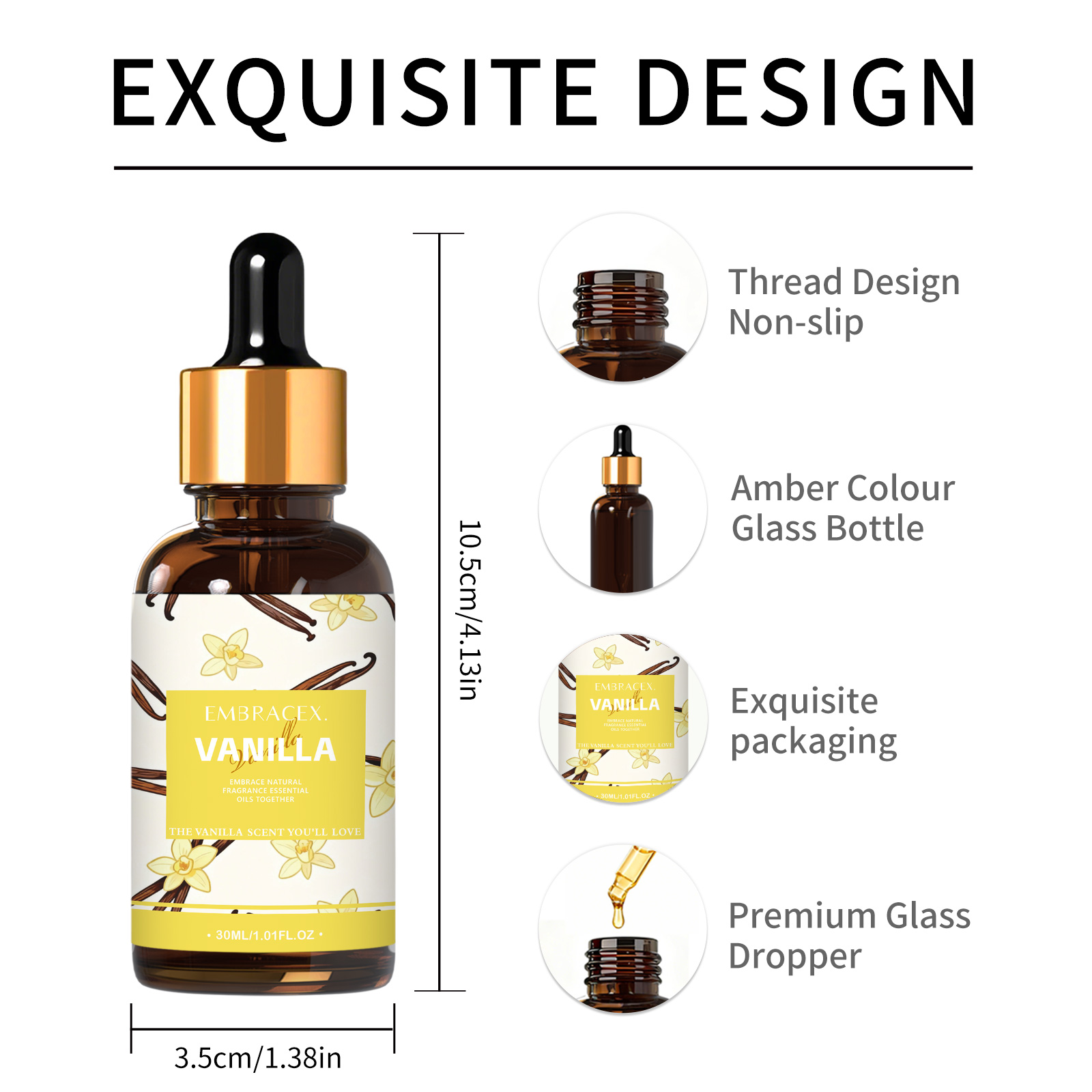 30ml Vanilla Essential Oil For - огляд і ціна Aromatherapy Diffuser