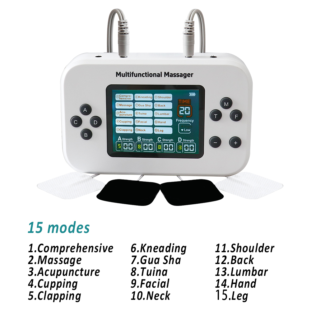 4-in-1 TENS Unit with 15 Modes - огляд і ціна Tens Pain Relief Unit