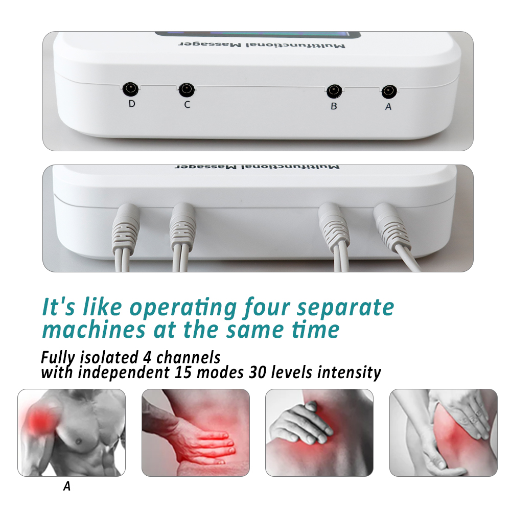 4-in-1 TENS Unit with 15 Modes - огляд і ціна Tens Pain Relief Unit