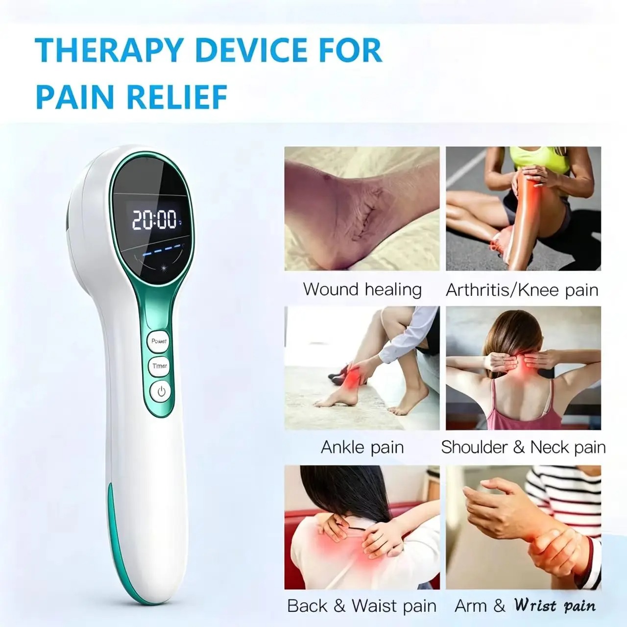 650+808nm Physiotherapy Equipm - огляд і ціна Health Wellness Massage