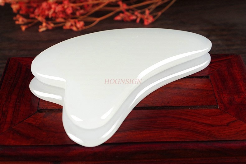 2pcs Natural jade facial shavi - огляд і ціна Jade Gua Sha Tool