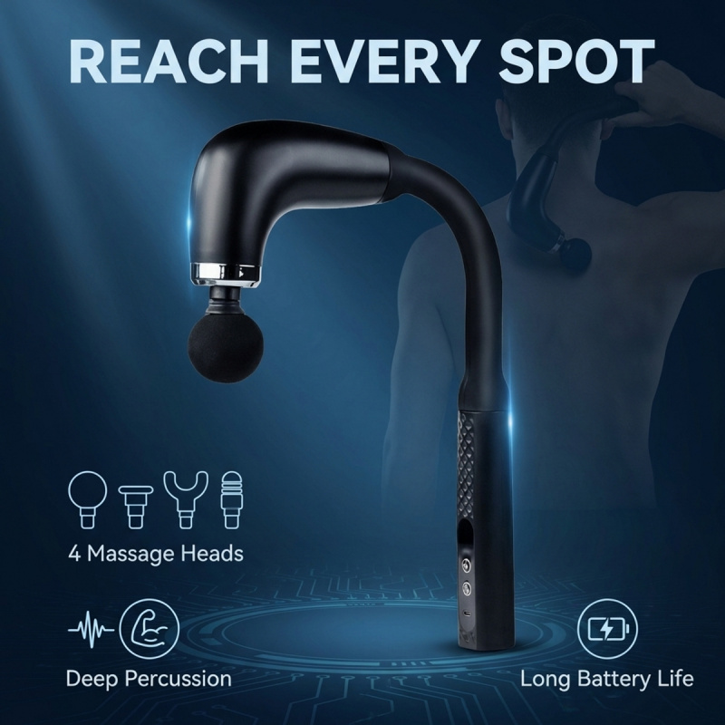 Electric Muscle Massage Gun wi - огляд і ціна Health Wellness Massage