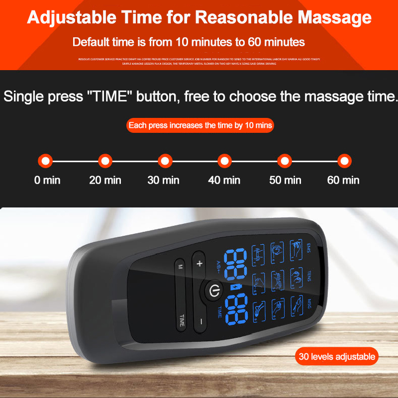 EMS Muscle Electrostimulator T - огляд і ціна Tens Pain Relief Unit