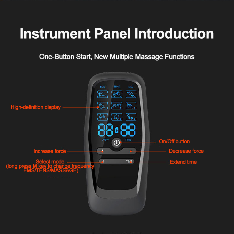 EMS Muscle Electrostimulator T - огляд і ціна Tens Pain Relief Unit
