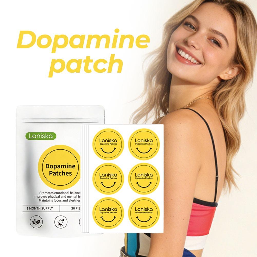 Laniska Dopamine Patches 30pcs - огляд і ціна Health Wellness Mental Health