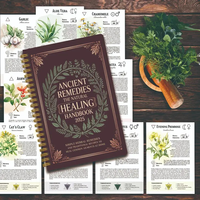 Natural Remedies Handbook with - огляд і ціна Health & Wellness Japan