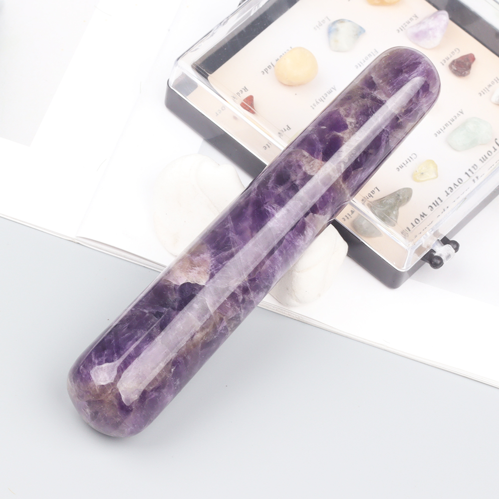 Natural Amethyst Wand Jade Mas - огляд і ціна Jade Gua Sha Tool