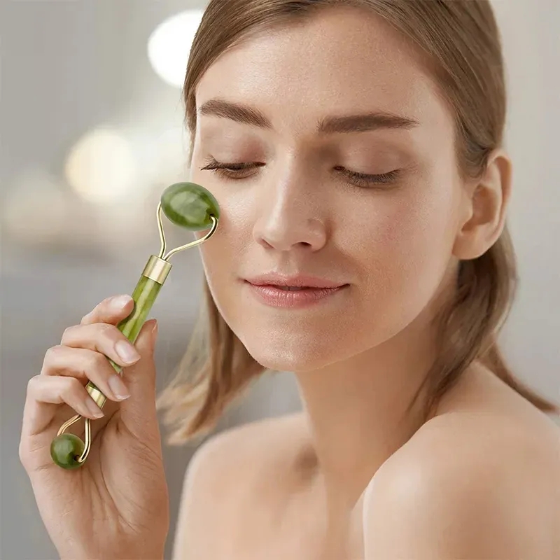 Natural Jade Roller Gua Sha Ma - огляд і ціна Jade Gua Sha Tool