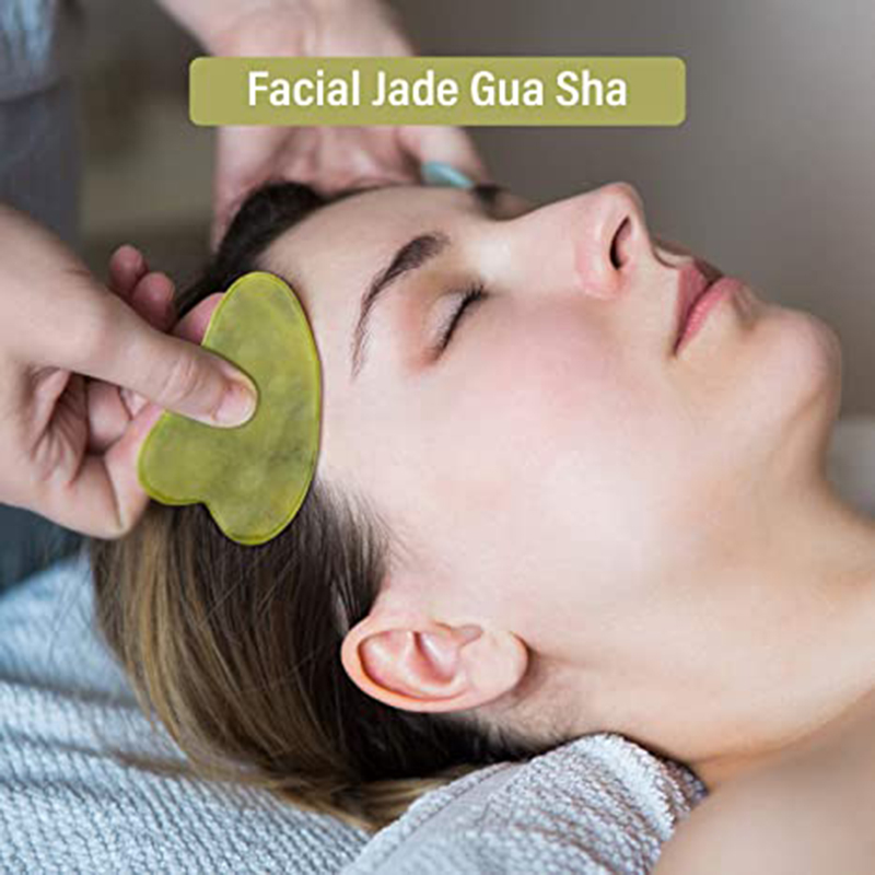 Natural Jade Roller Gua Sha Ma - огляд і ціна Jade Gua Sha Tool
