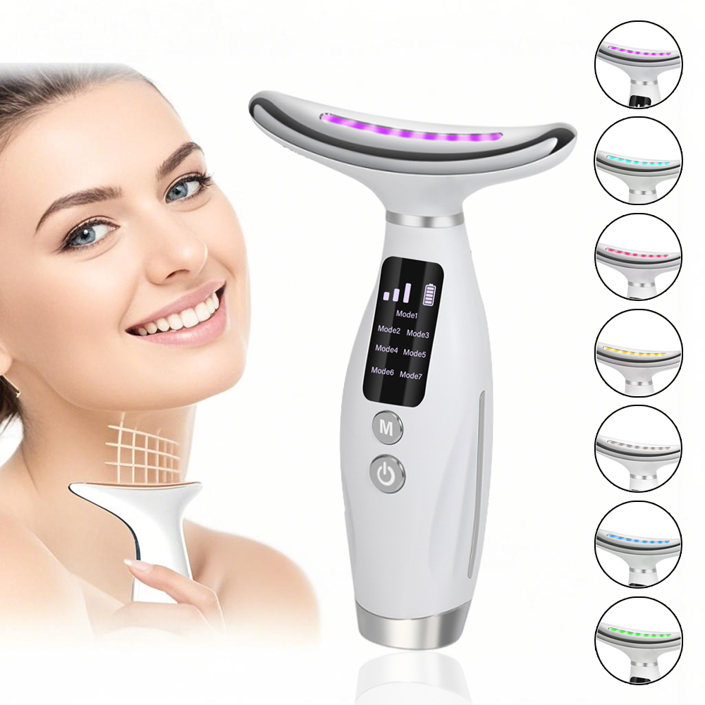 7 Color Facial Neck Massager E - огляд і ціна Health Wellness Massage