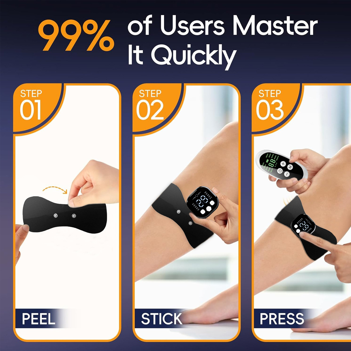 Wireless EMS Muscle Stimulator - огляд і ціна Tens Pain Relief Unit