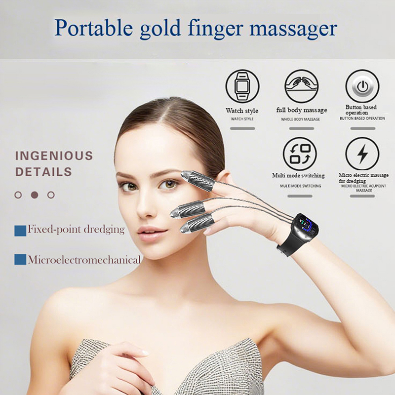 NEW Microcurrent Golden Finger - огляд і ціна Health Wellness Massage