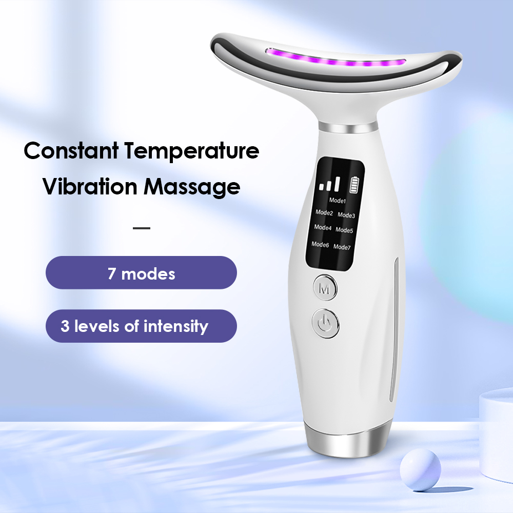 7 Colors LED Lights Face Neck  - огляд і ціна Health Wellness Massage