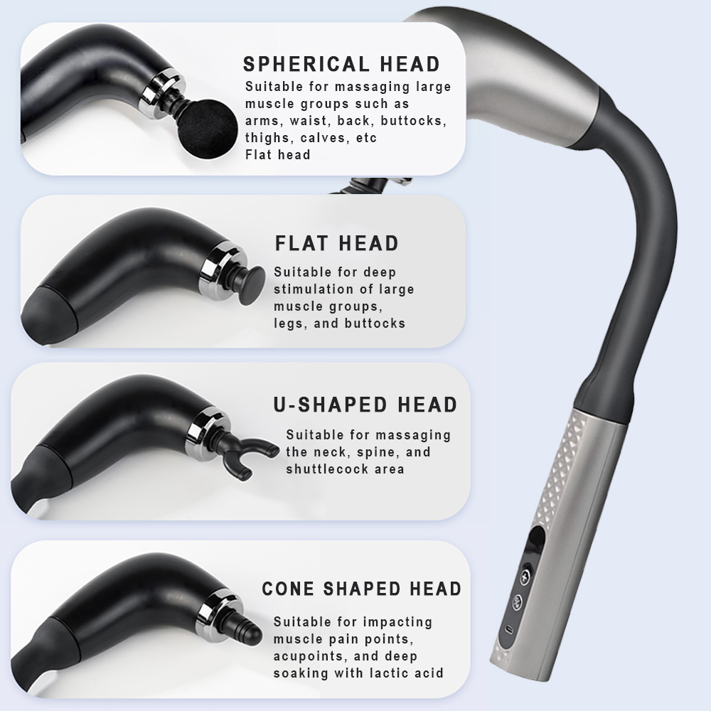 Portable Fascial Massage Gun E - огляд і ціна Health Wellness Massage