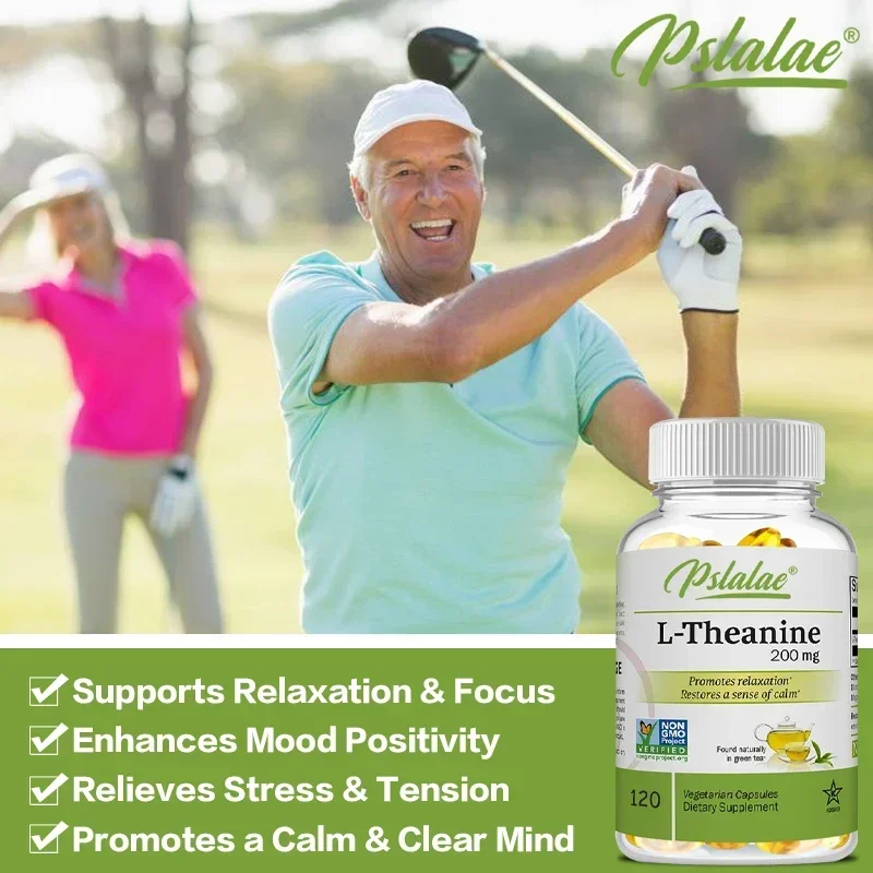 L-Theanine 200 Mg - Relaxation - огляд і ціна Health Wellness Mental Health