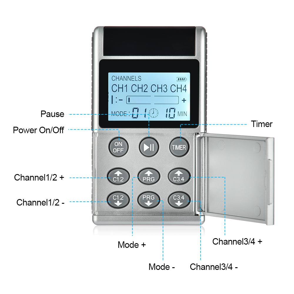 8 Electrode Pads 15 Mode Healt - огляд і ціна Tens Pain Relief Unit