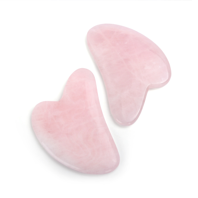 Rose Quartz Jade Guasha Massag - огляд і ціна Jade Gua Sha Tool