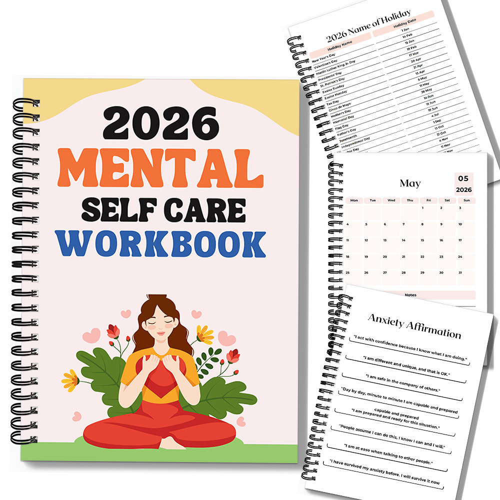 1PC 2026 Mindful Mental Self-C - огляд і ціна Health Wellness Mental Health