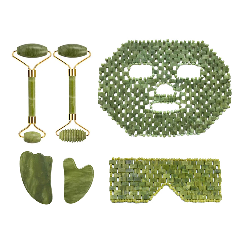 Natural Xiuyan Jade Facial Mas - огляд і ціна Jade Gua Sha Tool