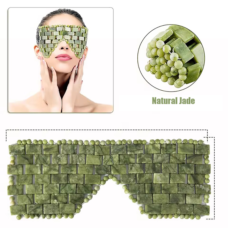 Natural Xiuyan Jade Facial Mas - огляд і ціна Jade Gua Sha Tool