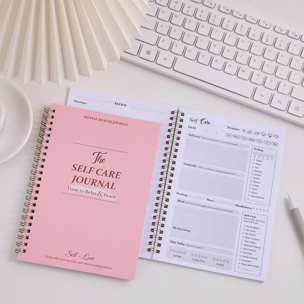 Daily Self-Care Journal, 5-Min - огляд і ціна Health Wellness Mental Health