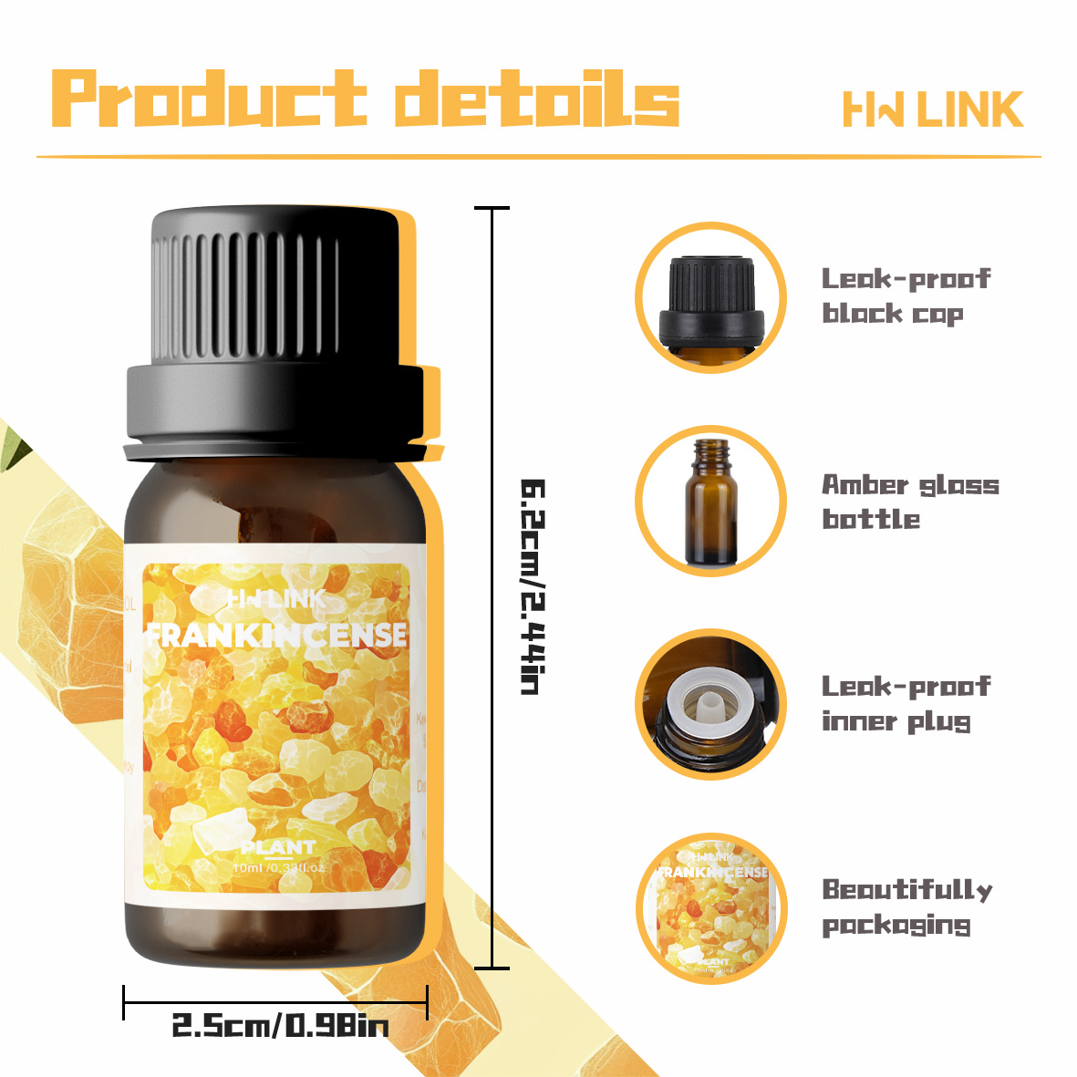 Frankincense Essential Oil 10m - огляд і ціна Aromatherapy Diffuser